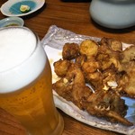 絆 - トラフグ1尾分の唐揚げ