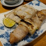 天史朗鮨 - マグロ串焼き　太刀魚塩焼き