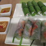 Wrap & Roll - 生春巻き、葉っぱの春巻き