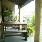 パティスリー アンジェココ - テラス席