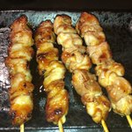 Yakitori Sawa - ぼんじり串 150円＋税×2   もも串 180円＋税