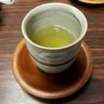 志な乃 - 食後のお茶