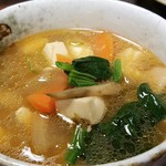 志な乃 - 根菜たっぷり。