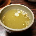 志な乃 - 蕎麦湯美味しいね