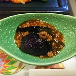 Benkei - 茄子とひき肉の炒め物