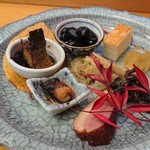 浅草じゅうろく - じゅうろくの八寸。