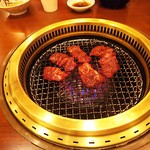 東京健康ランド まねきの湯 レストラン - カルビ