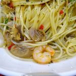 アーモンド - ボンゴレビアンコ（大盛）1,000円（コーヒー付き）