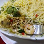 アーモンド - ボンゴレビアンコ（大盛）1,000円（コーヒー付き）