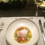 タワーズ - 白身魚の下にズワイガニが！美味しい～♪