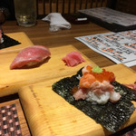 鮨と地酒 地雷也 本町店 - 選べるお通し