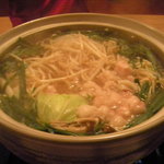 でべそ - 裏メニュー？モツ鍋