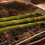 焼肉のけんぎゅう - 201109　シーズン最後のアスパラ。