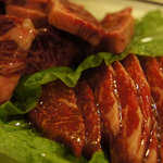 焼肉のけんぎゅう - 201109　カルビ、サガリ。