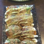 あほや - ぺちゃ焼きとたこ焼き。