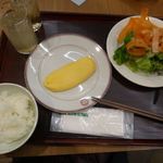 姫沙羅 - オムレツ・サラダ