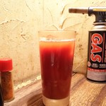 関内もつ肉店 - トマト割り