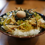 横浜家系ラーメン 淵野辺家 - ネギチャ丼