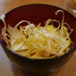 横浜家系ラーメン 淵野辺家 - ネギは別添