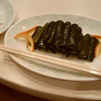 北京宮廷料理 涵梅舫 - 前菜　キュウリ