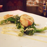 麻布十番 鉄板焼 楼漫亭 - 海老とブロッコリーのマヨネーズ和え(楼漫亭)