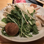 Sukiyaki Ichiban - 最初の野菜……