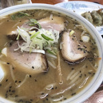 ラーメン優太 - 味噌チャーシュー麺+餃子