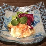 地鶏のクリーミーソース～サラダ仕立て～