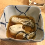 立呑み晩杯屋 - かき酢(生牡蠣)    250円