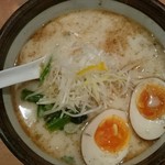 俺流塩らーめん - 熟成塩ラーメン￥６８０味玉子￥１００