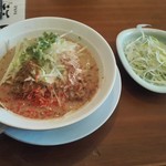 麺家 三士 横浜ベイクォーター店 - 魚介ネギラーメン