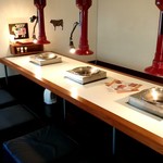 牛三郎 - 内観3　こんな個室風の席もあります