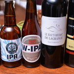 麻布の羊 - クラフトビールとワイン両方肉向けで揃えております！