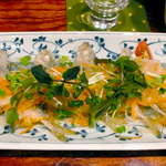 家のごはん - 小あじの南蛮漬け。メニューにあると思わず注文してしまう、私の好物