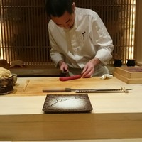 鮨 つきうだ - 目の前での特等席♡