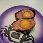 回転寿司すノ家 - うずら鉄火