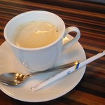 珈琲といんどかれーの店 たんぽぽ - カフェオレ