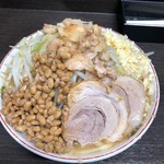 ラーメン二郎 - 限定　なっとう