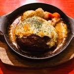 Buffet Restaurant　HOKU HOKU - デミグラスソースとチーズのハンバーグ