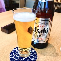心斎橋 鮨 おか崎 - 昼ビールぷはぁ♡