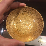 祇園 にし - 新年だから、金粉