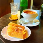 カフェ さおとめ - ボルシチシチュー（トースト付）