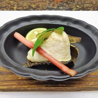 春帆楼 下関本店 - 焼物:ふく白子焼き