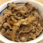 松屋 - 牛肉と玉ねぎ、バランスよし