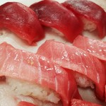 みなと市場 小松鮪専門店 - ◆「まぐろ握り」お正月限定バージョン