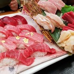 みなと市場 小松鮪専門店 - ◆「まぐろ握り」お正月限定バージョン