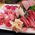 みなと市場 小松鮪専門店 - ◆「まぐろ握り」お正月限定バージョン