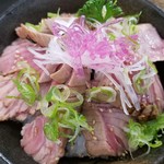 みなと市場 小松鮪専門店 - ◆「大トロ炙り丼」