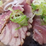 みなと市場 小松鮪専門店 - ◆「大トロ炙り丼」