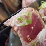 みなと市場 小松鮪専門店 - ◆「大トロ炙り丼」